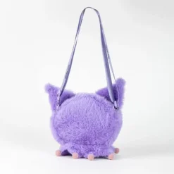 Cerdá Kids Tiempo Libre Kids^Bolso Peluche Hello Kitty Kuromi 100% Polyester Morado