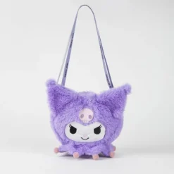 Cerdá Kids Tiempo Libre Kids^Bolso Peluche Hello Kitty Kuromi 100% Polyester Morado