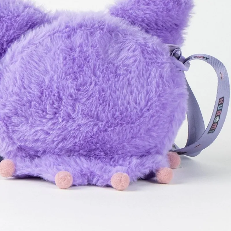 Cerdá Kids Tiempo Libre Kids^Bolso Peluche Hello Kitty Kuromi 100% Polyester Morado