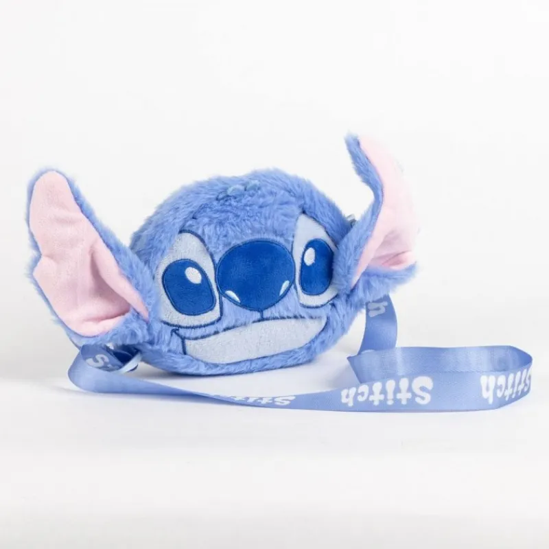 Hot Bolso Peluche Stitch 100% Polyester Azul Películas Y Personajes De Disney ·Lilo Y Stitch|Bolsos Y Carteras Disney