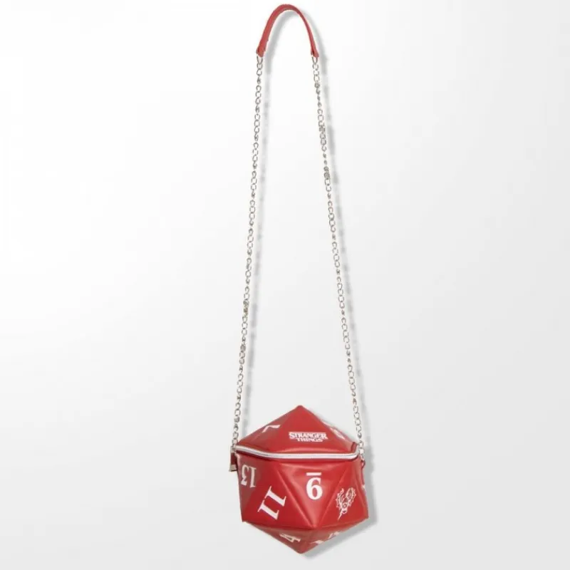 Cerdá Adult Stranger Things^Bolso Polipiel Stranger Things D20 Rojo
