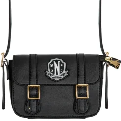 Cinereplicas Miércoles Addams^Bolso satchel Nevermore Academy Miércoles