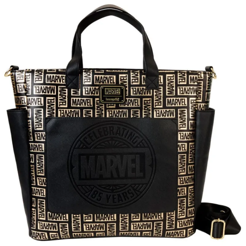 Loungefly Moda Marvel^Bolso Tote Marvel 85 Aniversario