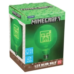 Discount Bombilla Led Neon Creeper E27 Minecraft|Regalos Y Coleccionismo Para Gamers - Cosas De Videojuegos Míticos