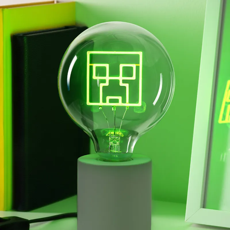 Discount Bombilla Led Neon Creeper E27 Minecraft|Regalos Y Coleccionismo Para Gamers - Cosas De Videojuegos Míticos
