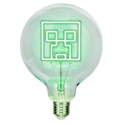 Discount Bombilla Led Neon Creeper E27 Minecraft|Regalos Y Coleccionismo Para Gamers - Cosas De Videojuegos Míticos