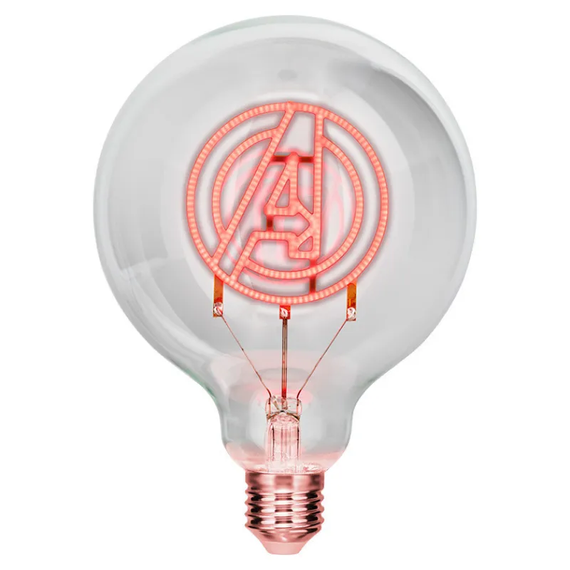 Paladone Products Marvel Hogar^Bombilla Led Neon Marvel Avengers E27