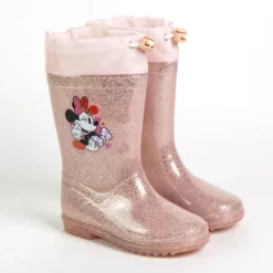 Best Botas de lluvia de PVC con diseño de Minnie Niños Marvel Y Dc Para Niños|Disney Para Niñas