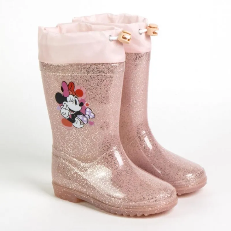 Best Botas de lluvia de PVC con diseño de Minnie Niños Marvel Y Dc Para Niños|Disney Para Niñas