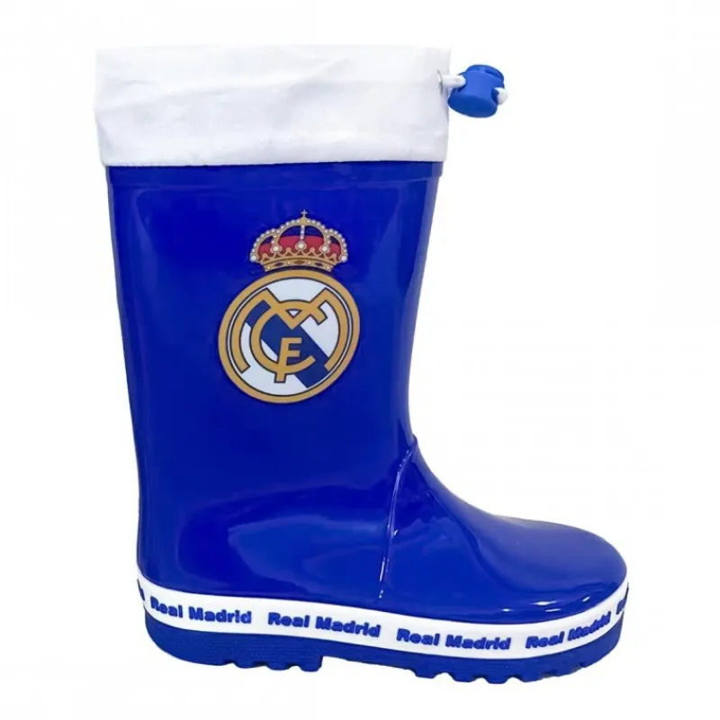 Cerdá Kids Tiempo Libre Kids|Calzado Kids^Botas de Lluvia PVC Real Madrid - Azul y Blanco