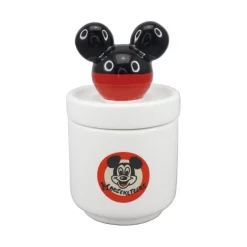 Half Moon Bay Disney Hogar^Bote Ceramica Con Tapa 3D Disney 100 Mickey Mouse