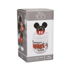 Half Moon Bay Disney Hogar^Bote Ceramica Con Tapa 3D Disney 100 Mickey Mouse