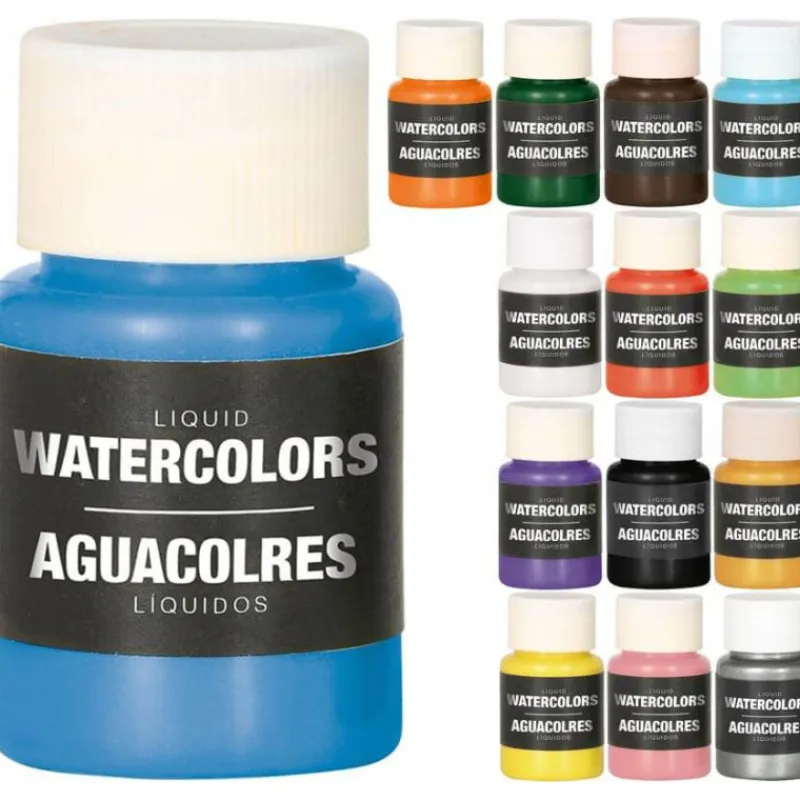 Disfrazzes Maquillaje Para Disfraces^Bote de Maquillaje al Agua en varios colores 28 ml