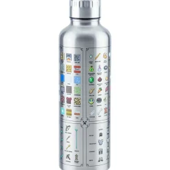 Paladone Products Minecraft|Regalos Y Coleccionismo Para Gamers - Cosas De Videojuegos Míticos^Botella Acero Minecraft Icons