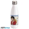 Abystyle Cosas De Luffy One Piece^Botella de Agua de Metal One Piece Luffy - Licencia Oficial