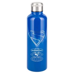 Sale Botella de Agua Metálica Superman Theatrical Oficial Regalos De Superhéroes Dc