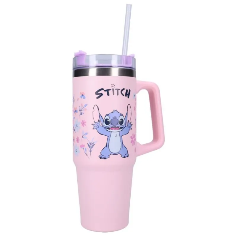 Vadobag Películas Y Personajes De Disney ·Lilo Y Stitch^Botella Lilo & Stitch Bottled Bliss Rosa 900 ml Licencia Oficial