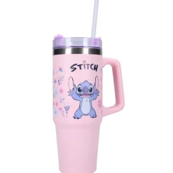 Vadobag Películas Y Personajes De Disney ·Lilo Y Stitch^Botella Lilo & Stitch Bottled Bliss Rosa 900 ml Licencia Oficial