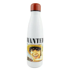 Cinereplicas Cosas De Luffy One Piece^Botella Metálica Cartel Wanted Luffy One Piece