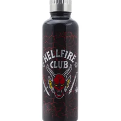 Paladone Products Stranger Things^Botella Metálica Hellfire Club Stranger Things