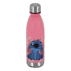KaracterMania Más Regalos De Disney|Películas Y Personajes De Disney ·Lilo Y Stitch^Botella Stitch Maui Rosa Disney