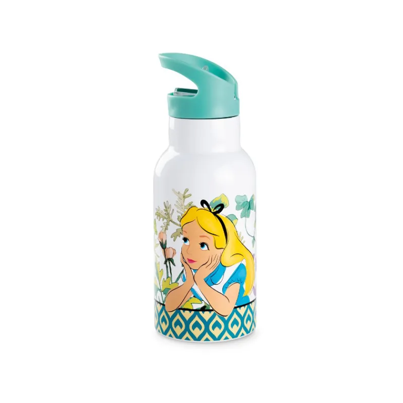 Botella Térmica Alice Tales 350 ml – Diseño Exclusivo de Más Regalos De Disney|Películas Y Personajes De Disney ·Alicia Y Cheshire