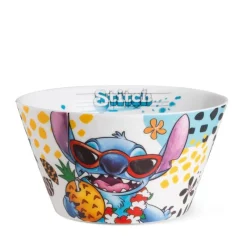 EGAN Películas Y Personajes De Disney ·Lilo Y Stitch^Bowl Blanco Stitch con Licencia Oficial