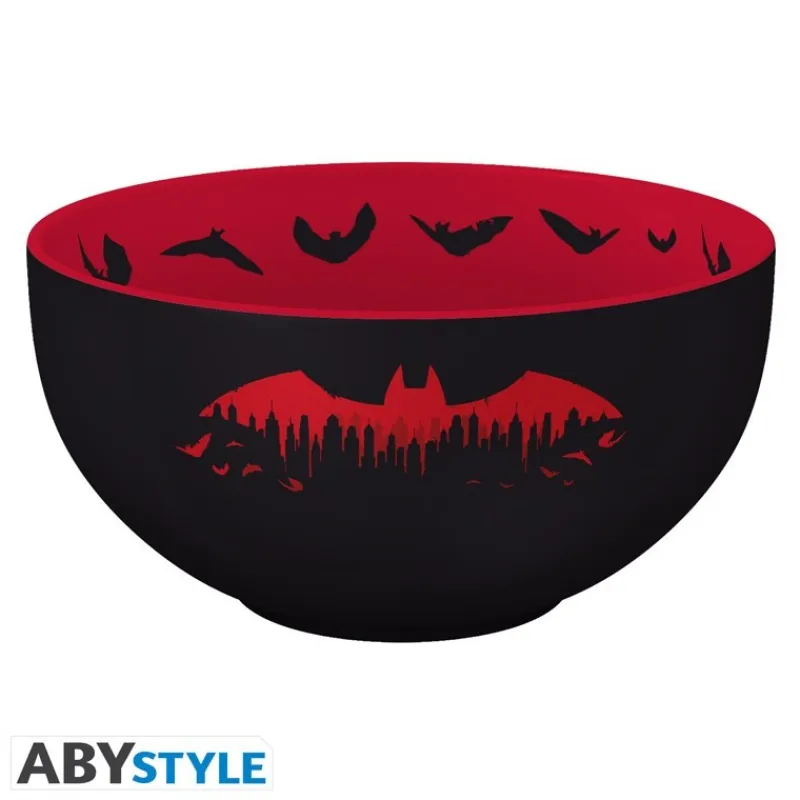 Abystyle Regalos De Superhéroes Dc|Dc Hogar^Bowl DC Comics Batman 600 ml - Paquete de 2