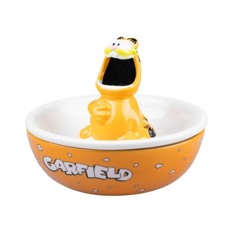 Sale Bowl de Snack Garfield con Tapadera y Relieve Regalos De Otras Series