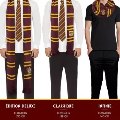 Niños Cinereplicas Harry Potter Para Niños|Ropa Y Téxtil: Cosas Que Ponerse Para Niños ^Bufanda de lujo Gryffindor Harry Potter