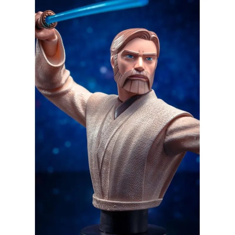 Gentle Giant Ltd Replicas Y Coleccionismo Star Wars ^Busto Obi-Wan Kenobi Star Wars: The Clone
