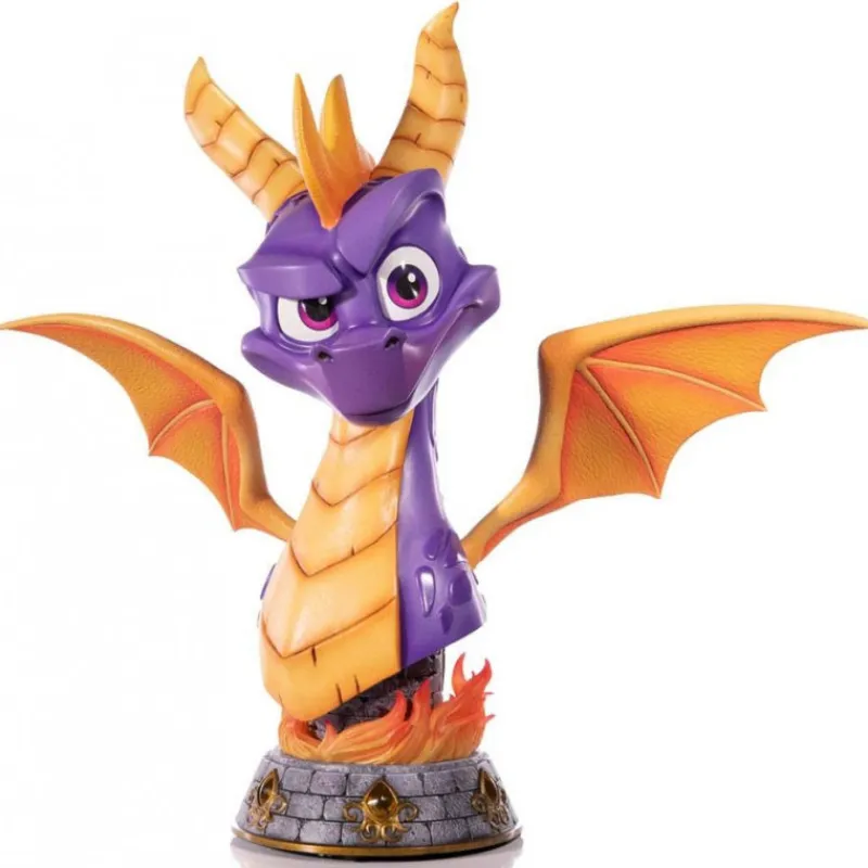 Otros Fabricantes Regalos Y Coleccionismo Para Gamers - Cosas De Videojuegos Míticos^Busto Spyro Tamaño Real Spyro Reignited Trilogy