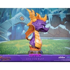 Otros Fabricantes Regalos Y Coleccionismo Para Gamers - Cosas De Videojuegos Míticos^Busto Spyro Tamaño Real Spyro Reignited Trilogy