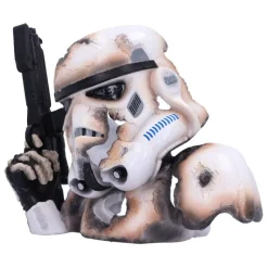 Nemesis Now Replicas Y Coleccionismo Star Wars ^Busto Stormtrooper Blasted 23 Cm Original Stormtrooper