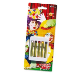 Discount Caja 5 barritas de maquillaje de 5 cm. Maquillaje Para Disfraces