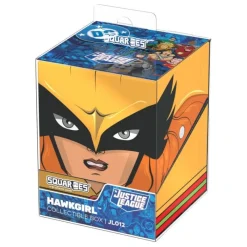 Squaroes Regalos De Superhéroes Dc|Figuras Dc^Caja Coleccionable Hawkgirl™ DC para Cartas