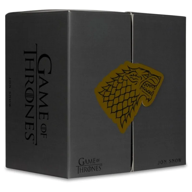 McFarlane Toys Juego De Tronos Y La Casa Del Dragón ^Caja Coleccionable Jon Snow de Juego de Tronos