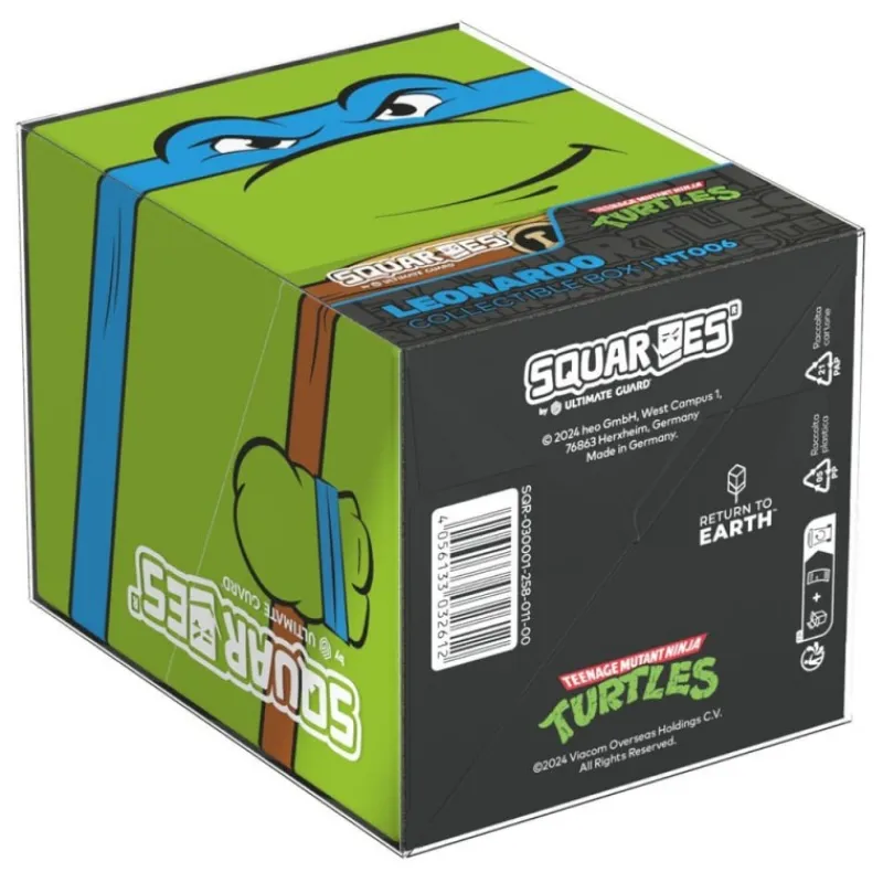 Squaroes Las Tortugas Ninja^Caja Coleccionable Leonardo TMNT -