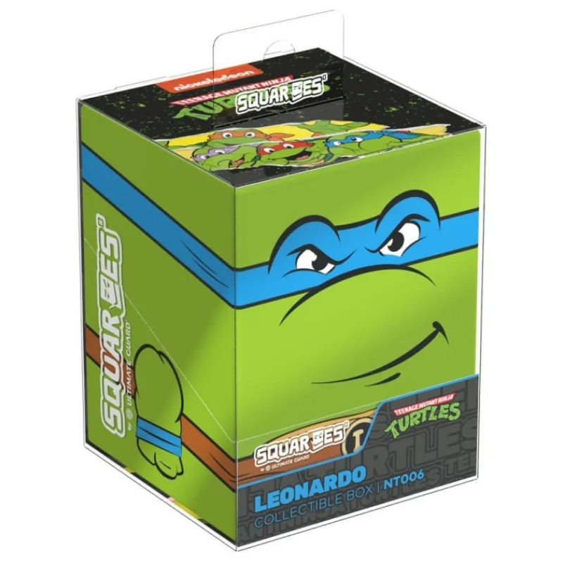 Squaroes Las Tortugas Ninja^Caja Coleccionable Leonardo TMNT -