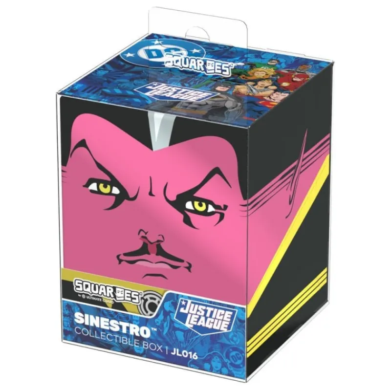 Squaroes Regalos De Superhéroes Dc|Figuras Dc^Caja Coleccionable Sinestro™ DC Justice League™ JL016