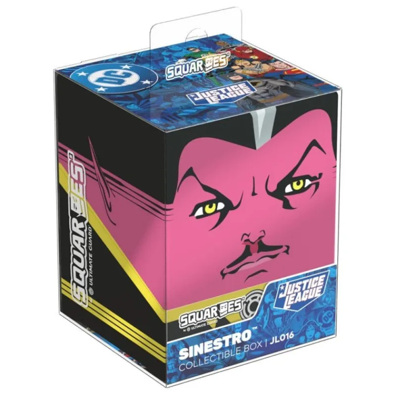 Squaroes Regalos De Superhéroes Dc|Figuras Dc^Caja Coleccionable Sinestro™ DC Justice League™ JL016