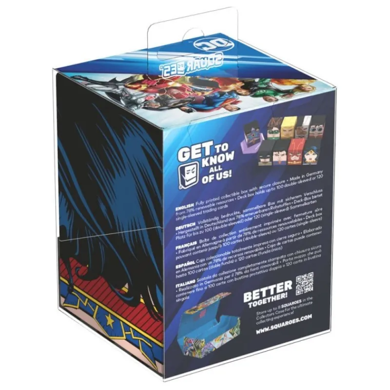 Best Caja Coleccionable Squaroe Wonder Woman™ DC Justice League™ Regalos De Superhéroes Dc|Figuras Dc