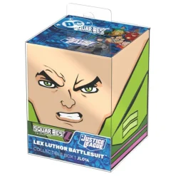 Squaroes Regalos De Superhéroes Dc|Regalos De Villanos Dc^Caja Coleccionable Squaroe DC Justice League Lex Luthor Battlesuit