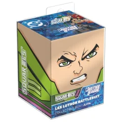 Squaroes Regalos De Superhéroes Dc|Regalos De Villanos Dc^Caja Coleccionable Squaroe DC Justice League Lex Luthor Battlesuit