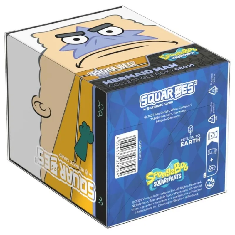 Squaroes Bob Esponja^Caja Coleccionable Mermaid Man SpongeBob