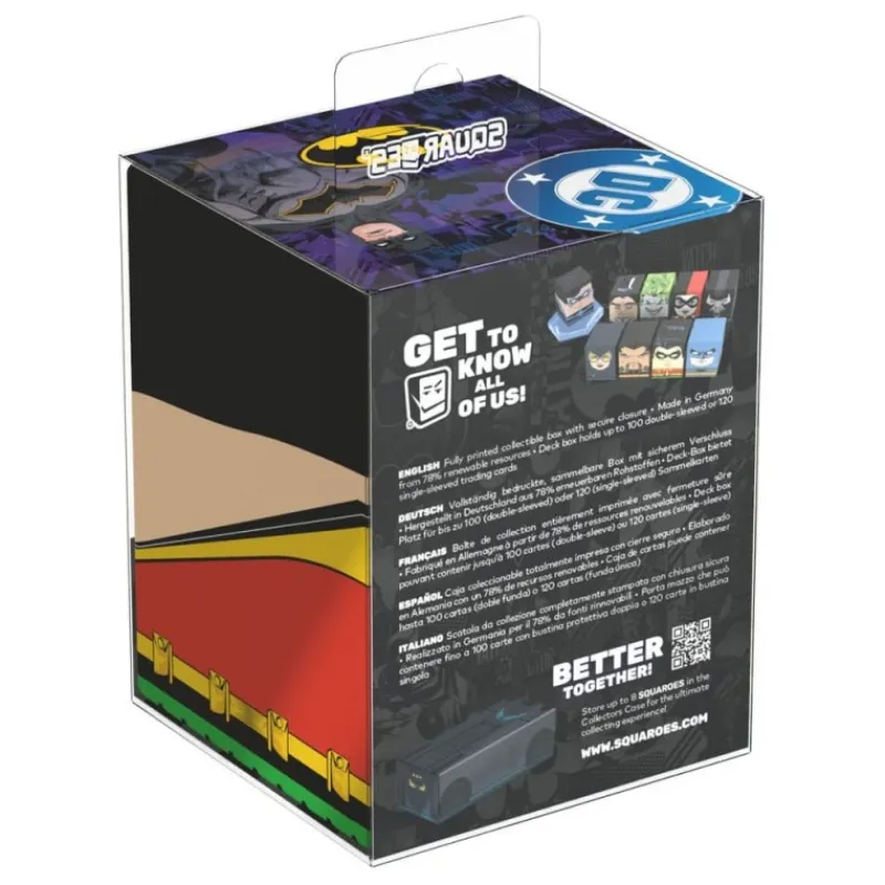Clearance Caja Coleccionable Squaroe Robin - Batman: Gotham City Regalos De Superhéroes Dc|Figuras Dc