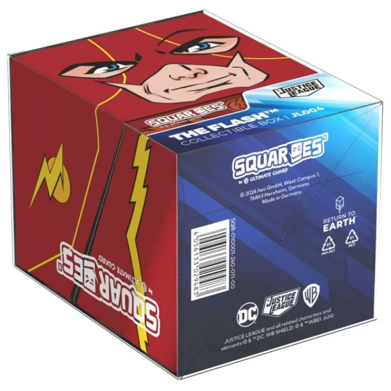Squaroes Regalos De Superhéroes Dc|Figuras Dc^Caja Coleccionista The Flash™ DC Justice League™