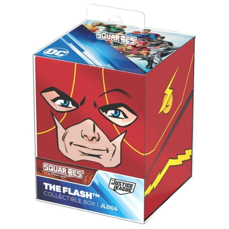 Squaroes Regalos De Superhéroes Dc|Figuras Dc^Caja Coleccionista The Flash™ DC Justice League™