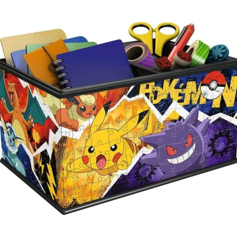 Online Caja de Almacenamiento Puzzle 3D Pokémon Pikachu|Más Regalos De Pokemon