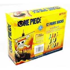 Clearance Caja regalo 12 pares calcetines One Piece Ropa One Piece